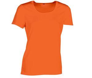 SANS ÉTIQUETTE SE101 - NO LABEL SPORT TEE-SHIRT WOMEN Fluorescent Orange