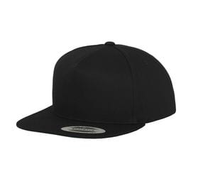 FLEXFIT FX6007 - Casquette 5 pans Snapback Black