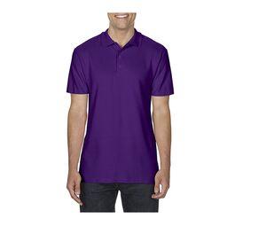 GILDAN GN480 - SOFSTYLE DOUBLE PIQUE POLO Purple