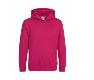 AWDIS JH01J - Sweat capuche enfant Hot Pink