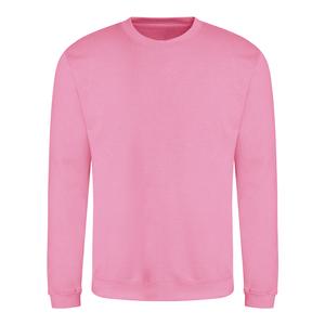 AWDIS JH030 - Sweat col rond 280 Candyfloss Pink