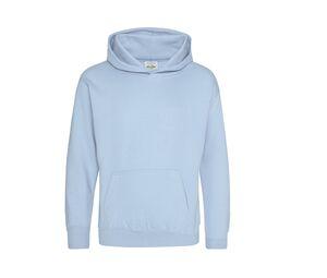 AWDIS JH01J - Sweat capuche enfant Sky Blue