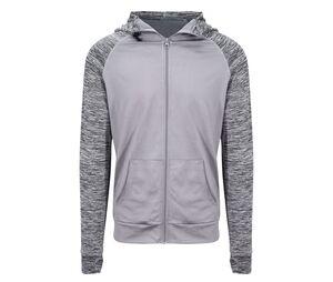 JUST COOL JC057 - Sweat homme contrasté