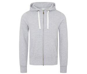 AWDIS JH052 - Sweat zippé lourd Heather Grey