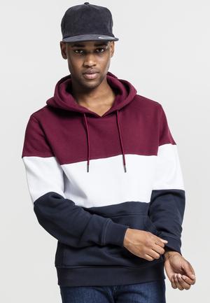 Urban Classics TB1870C - 3-Tone Hoody